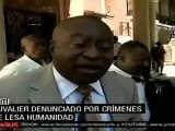 Duvalier denunciado por crímenes de lesa humanidad