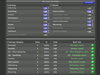 5 star Coach program Football manager 2011