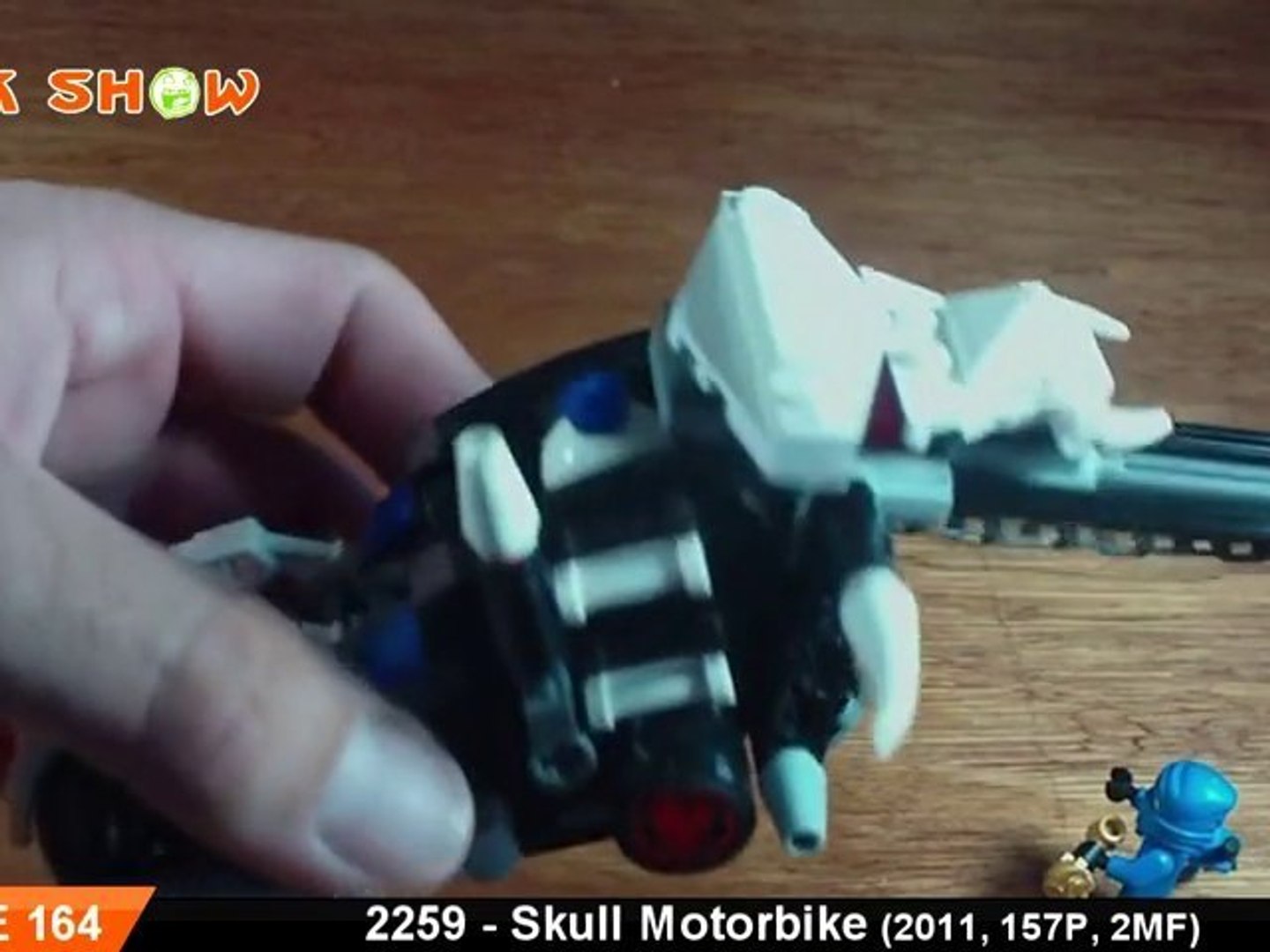 LEGO Ninjago Skull Motorbike Review : LEGO 2259 - video Dailymotion