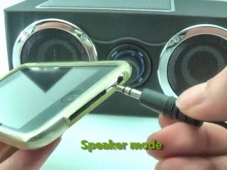 Super Boom Speaker with MP3 Player + Solar Charger