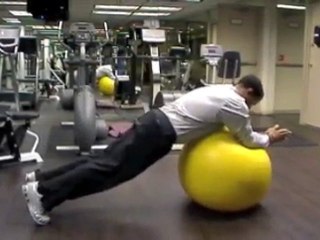 Stability Ball Roll Out Challenge: Will Castillo