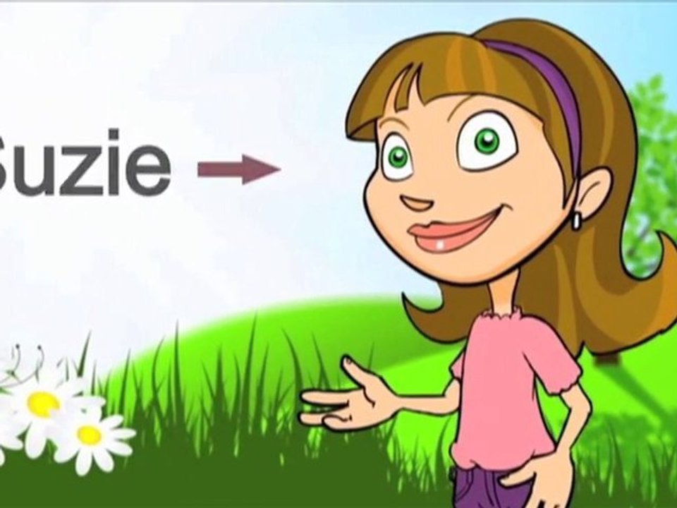Christian Girl Cartoon