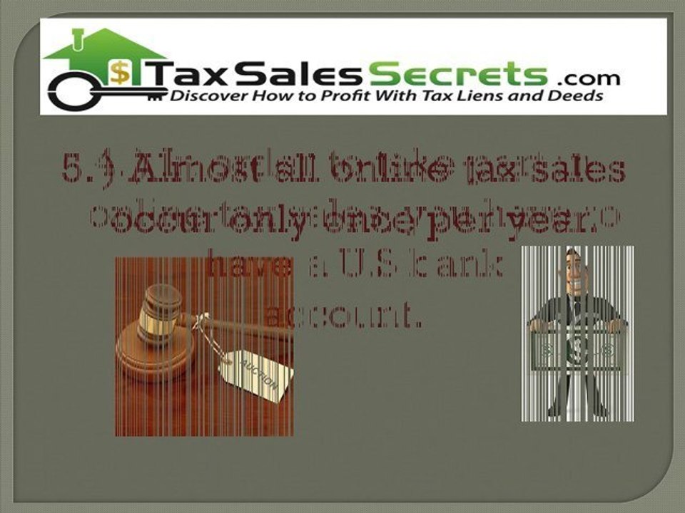 Know More About Tax Lien Investment Before Purchasing Online