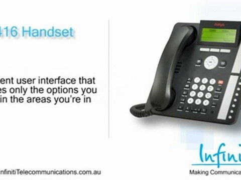 Avaya 1416 Handset Video Overview