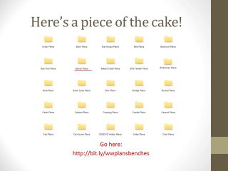 Woodworking Plans Benches