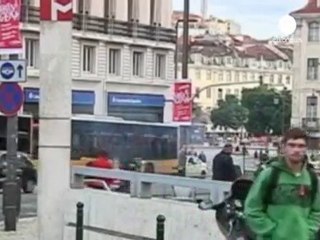 Portekiz'de ibre Anibal Cavaco Silva'yı gösteriyor