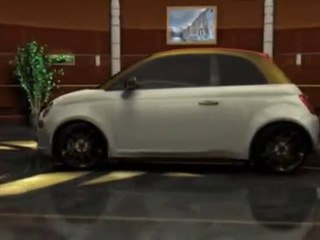 Fiat 500C La Dolce Vita with €500,000 worth of gold and diamonds commissioned