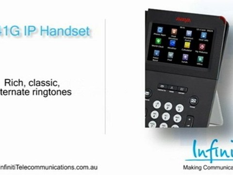 Avaya 9641G Handset Video Overview