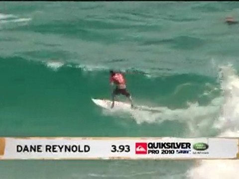 Jordy Smith Wins Semi 2 - 2010 Quiksilver Pro Australia