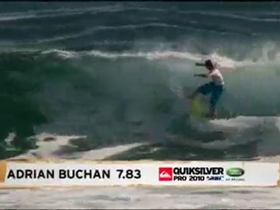 Adriano de Souza Advances - 2010 Quiksilver Pro Australia