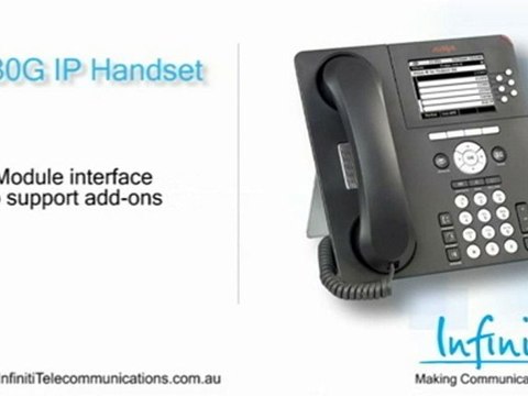Avaya 9630G Handset Video Overview