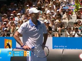 Roddick - Haase maçından müthiş bir ralli