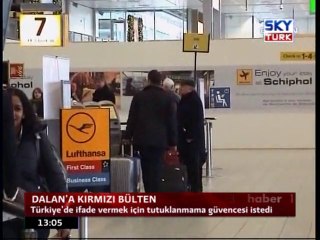 Bedrettin Dalan'a Kırmızı Bülten