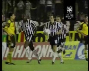 PAOK-aek 4-4 1999-00 retro