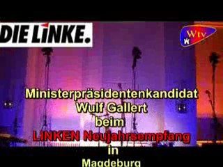 Ministerpräsidentenkandidat Wulf Gallert am 18.01.2011