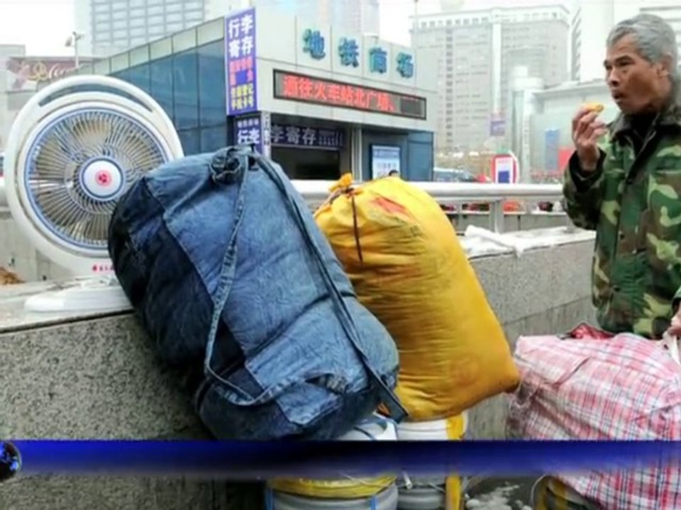 Chine: début des transhumances du nouvel an lunaire