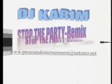 DJ KARIM-Stop the Party-Remix CLEAN VERSE