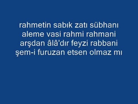 bahri lütfundan Semazen Onbir