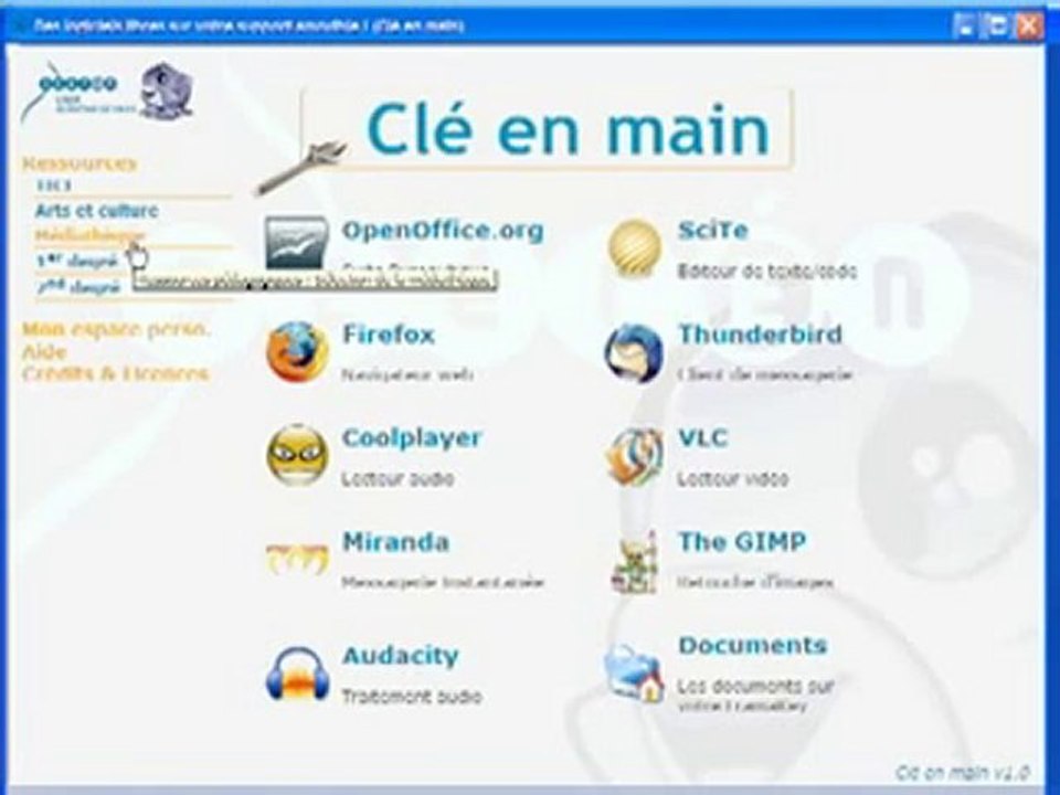 061106 [Demo] Framakey - Cle en main