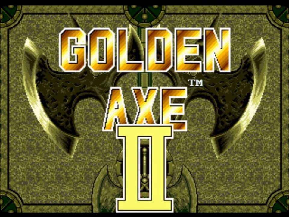 Vidéo Test Golden Axe II MD