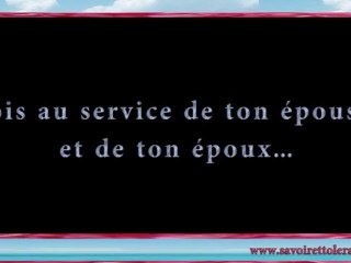 Sois au service de ton épouse et de ton époux...