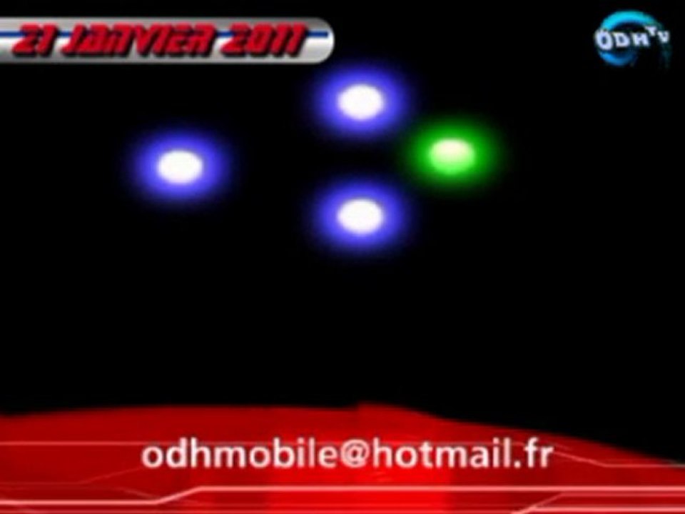 Alerte Ovnis France 21.01.11