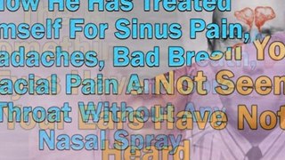 sinus infection home remedy - treatment for sinus infection