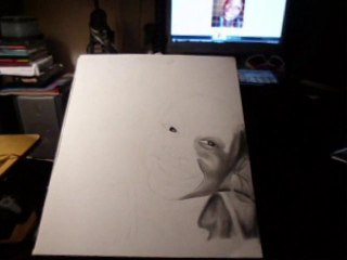 Drawing portraits Nevis