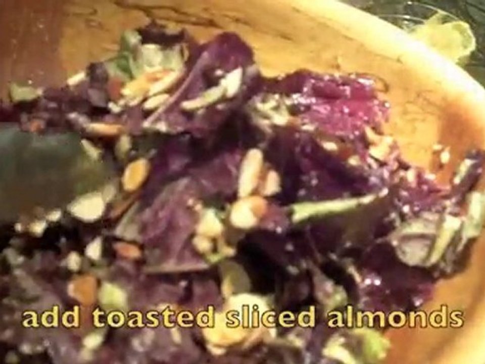 Vegan Toasted Almond Caesar Salad Recipe