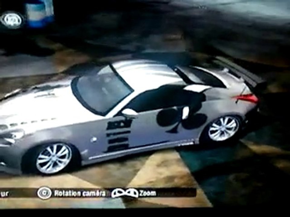 Need for Speed Carbon - 350Z Tuning Viewing