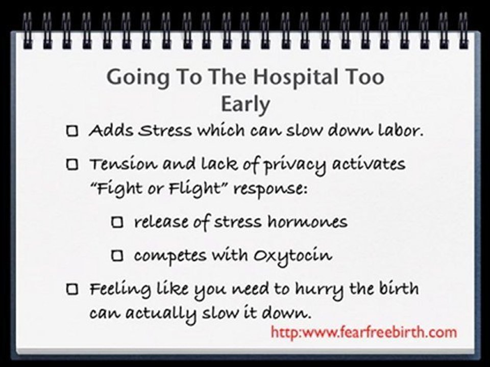 Birth - To Soon To Hospital  http://www.fearfreebirth.com
