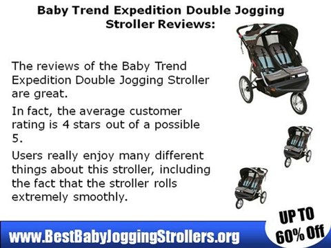 Baby Trend Expedition Double Jogging Stroller