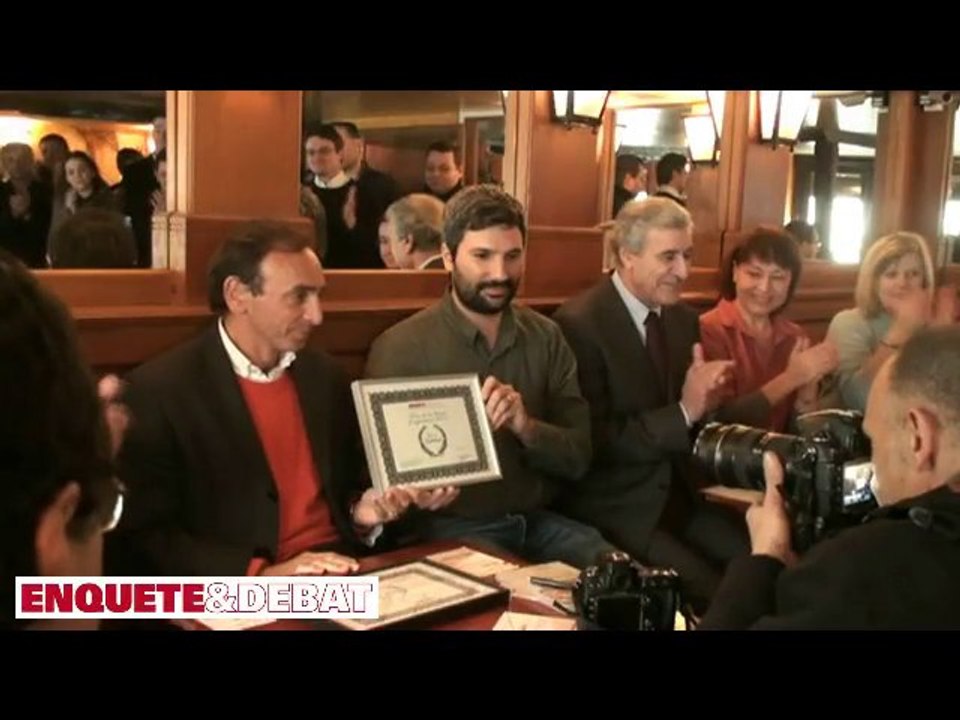 Remise du prix de la liberté d'expression à Eric Zemmour