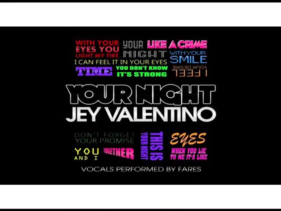 Jey Valentino - Your Night (Christophe Fontana remix)