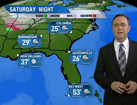 Southeast Forecast - 01/22/2011