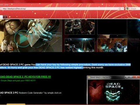 DOWNLOAD DEAD SPACE 2 PC KEYS 100% WORKING GUARANTEE