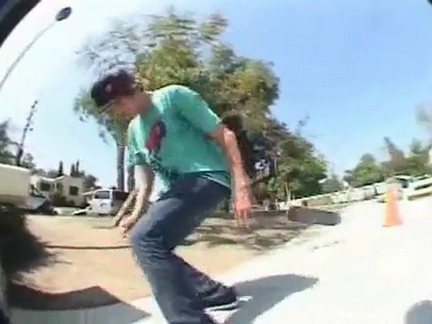 Ryan Sheckler skateboarding