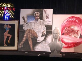 La "Pin-Up" aux enchères au Crazy Horse