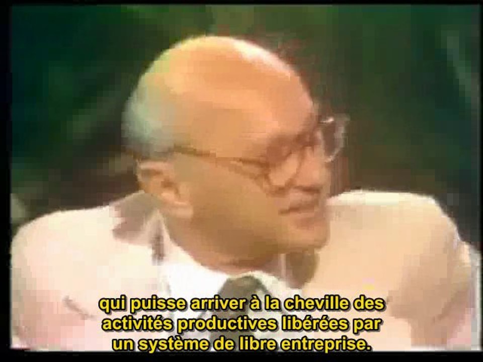 Milton Friedman débat Naomi Klein