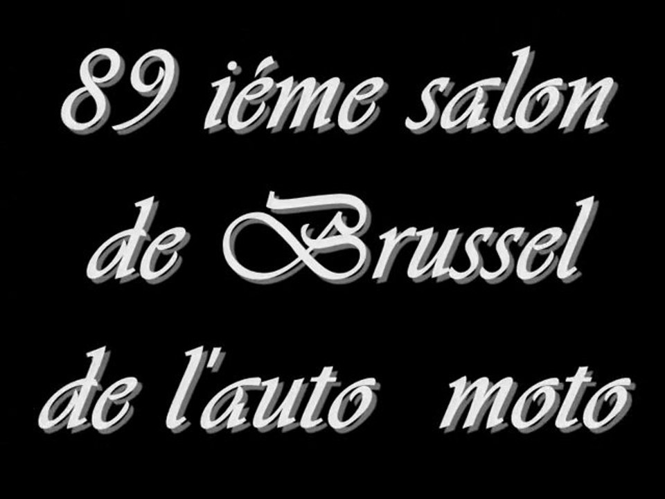 89iéme salon de l'auto moto à Brussel 2011