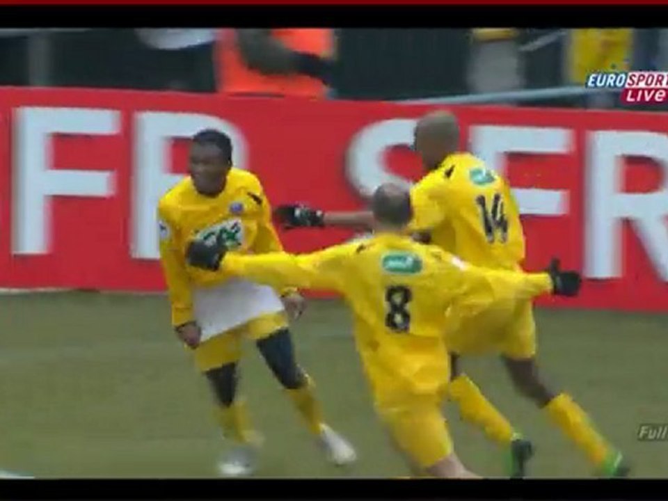 Chambéry - Brest 2-1 ( 4-3 tirs au but )