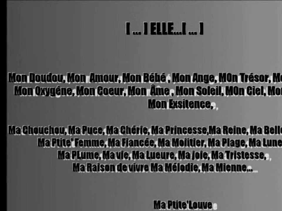 Pour Ma Princesse A qui je fais tant de mal. xxOfficielxx
