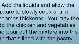Easy Chicken Pot Pie Recipe