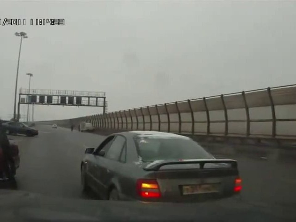 Carambolage a moscou