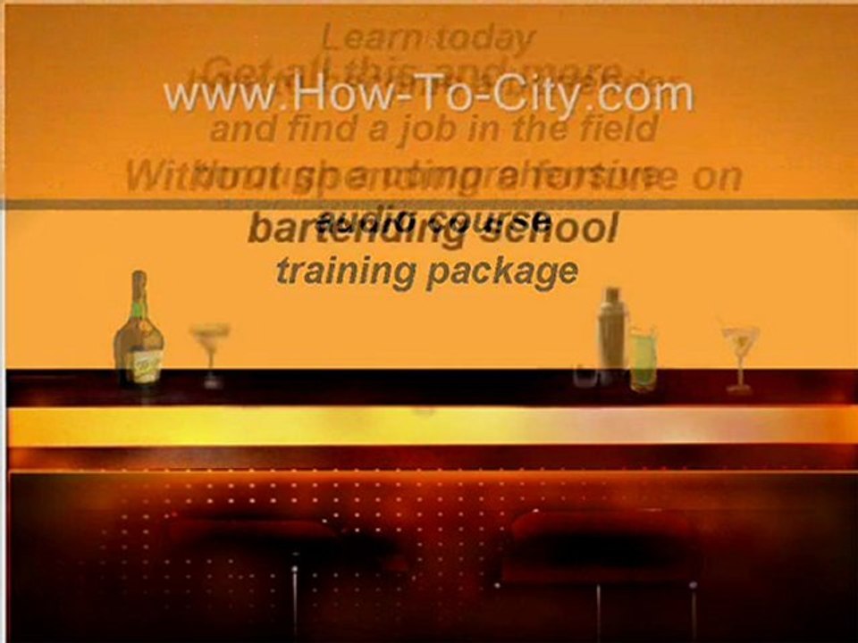 How to Bartending- The "AudioBartender" Guide