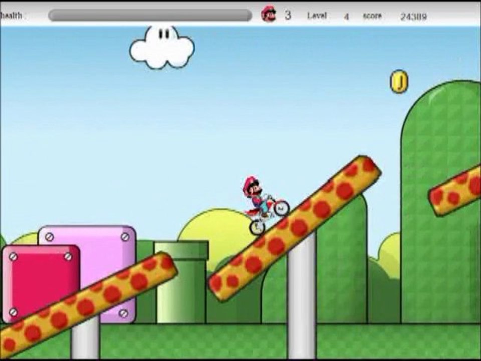 Blabbster Arcade Presents Super Mario Cross