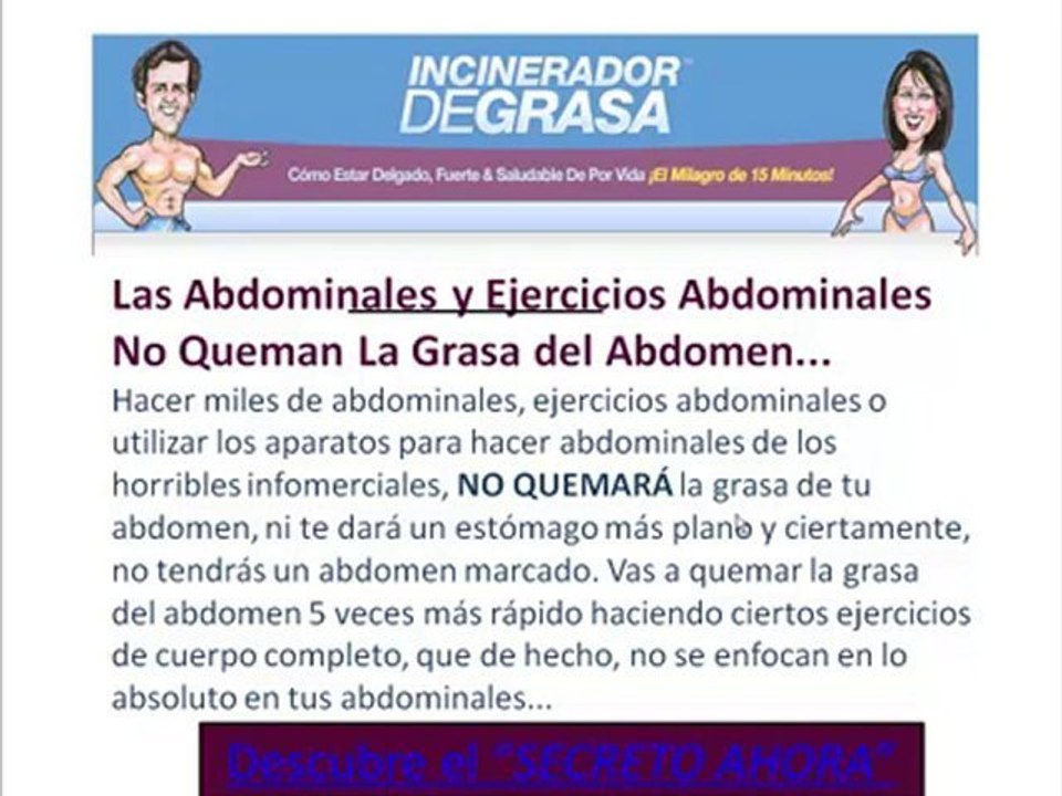 Como bajar de peso rapidamente (http://tinyurl.com/667bd9s)