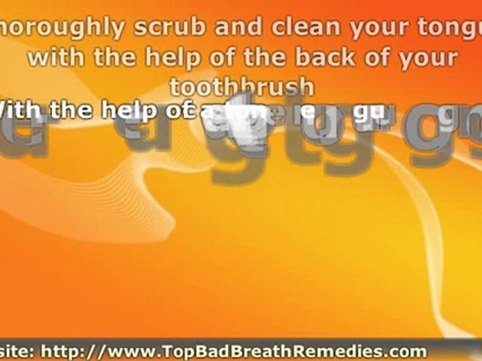 Bad Breath Remedies
