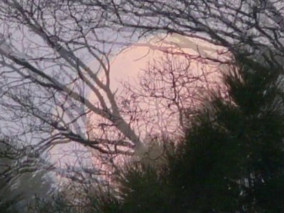 Couchés de Lune & Levés du soleil les 19 20 21 janvier 2011