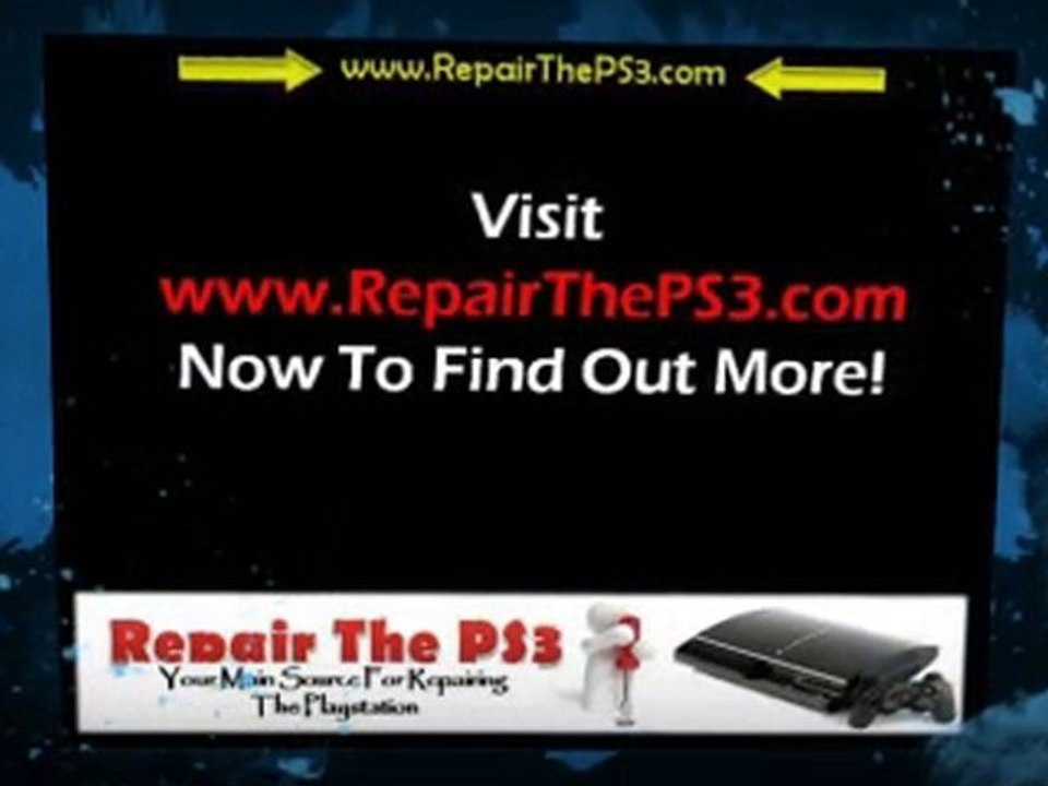 How To Repair The PS3